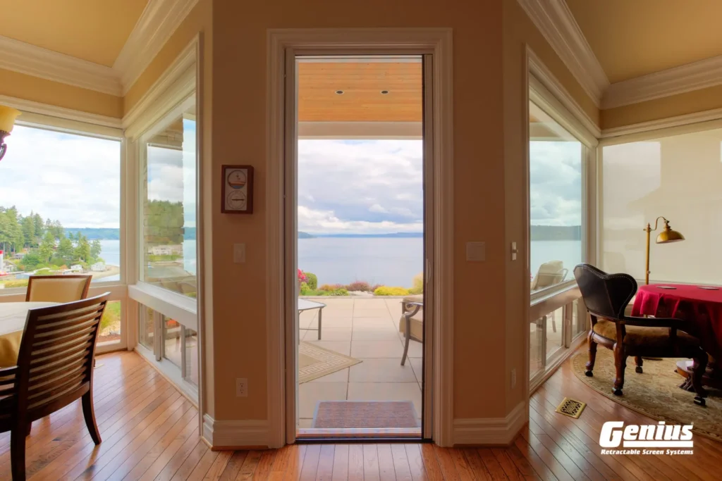 milano 100 single retractable sliding door