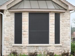 solar screen bay window